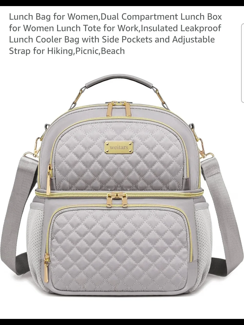 Weitars chic quilted
